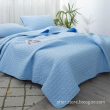 Most Popular Polyester Gray King Size Soft Bedspread